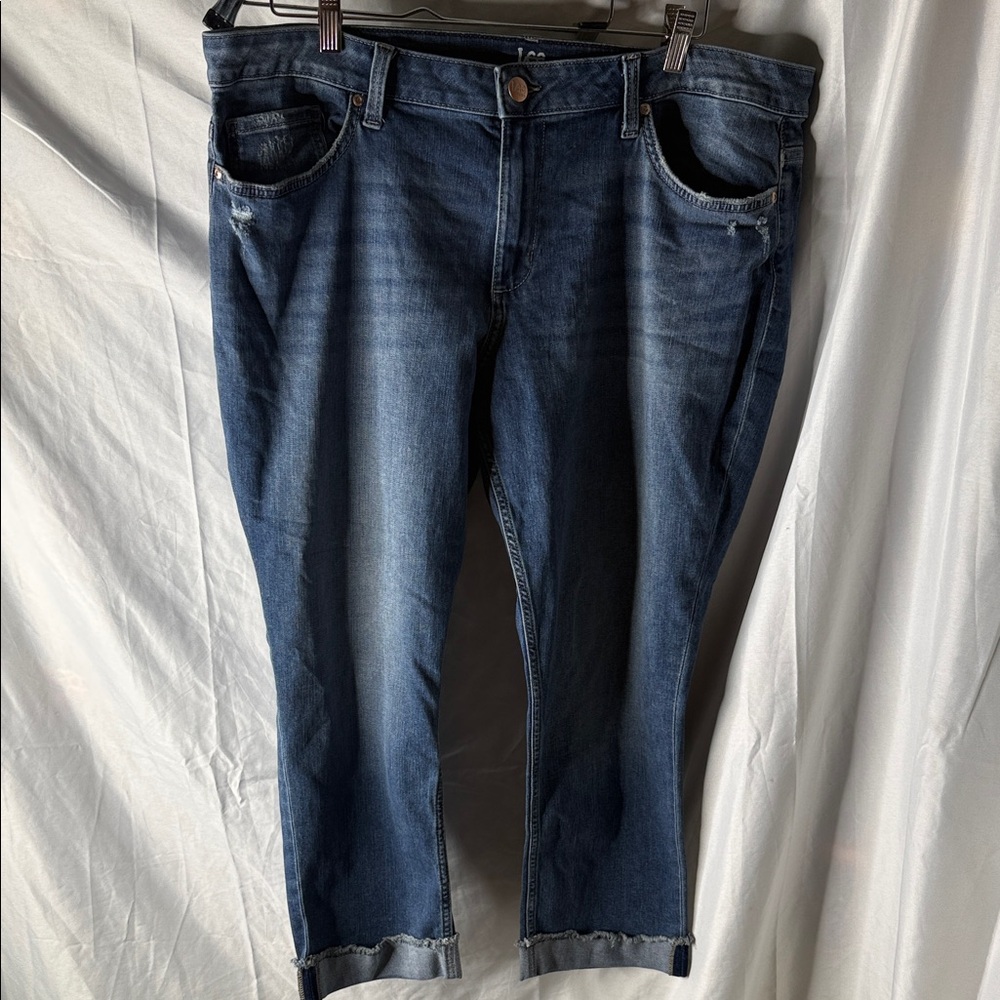 Riders by Lee Women's Relaxed Blue Jeans